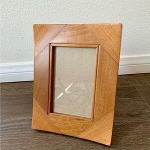 Vintage Wooden handcrafted fetco picture 7/9”
